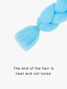 Long Synthetic Hair Braid - Two-Tone - View 4