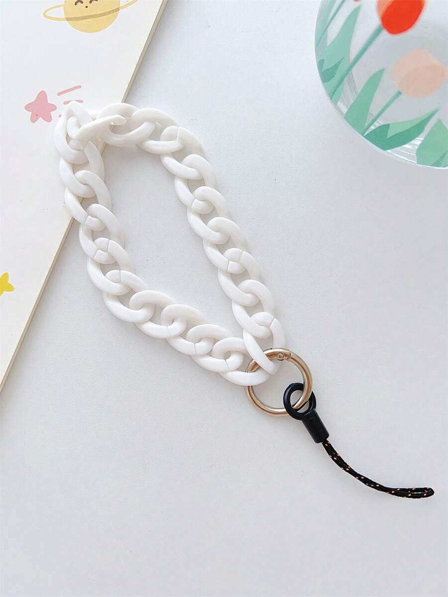 Minimalist Phone Lanyard - White - View 1