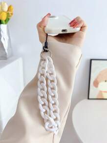 Minimalist Phone Lanyard - White - View 2