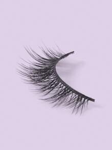 MAGEFY 10Pairs Of Natural Full False Eyelashes&2pcs Eyelash Brush&Tweezers&False Eyelash Aid,Fluffy Slim For Everyday Use Manga Eyelashes, Travel Essentials - Black - View 5