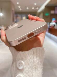 Heart Pattern Phone Case - Gold - View 3