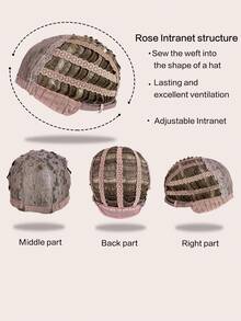 長款小波浪人造假髮 - 彩色 - 查看 7