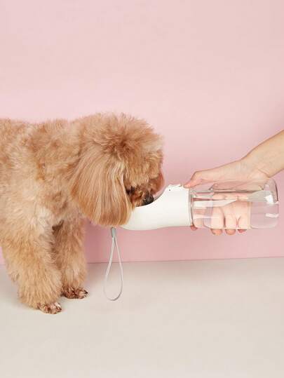 قطعة واحدة من السقاية المحمولة للحيوانات الأليفة لرحلات السفر بالكلاب، مستلزمات الكلاب