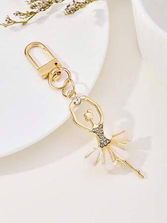 水鑽裝飾舞者設計包飾鋅合金