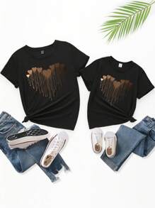 Mommy And Me Matching Outfits
(2 Pieces Are Sold Separately) - Black - View 3