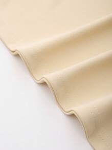 男士字母圖案T恤 - 杏色 - 查看 3