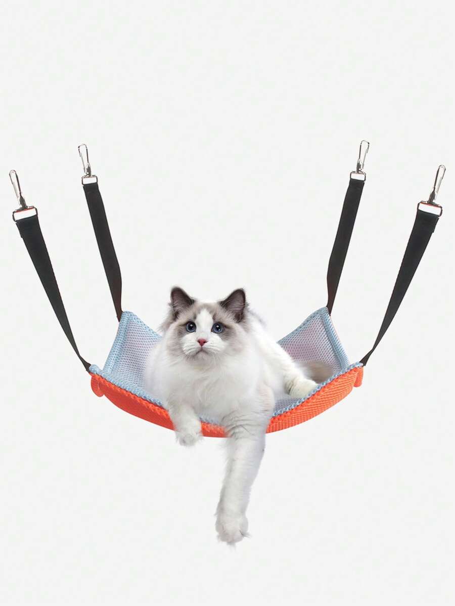 1入組撞色寵物吊床 - 橘色 - 查看 1