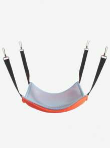 1入組撞色寵物吊床 - 橘色 - 查看 2