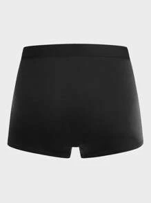 Men 5pcs Contrast Binding Boxer Brief - Multicolor - View 4