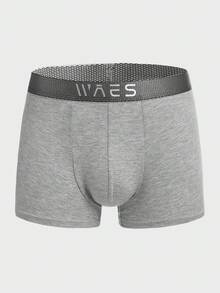 男士5入組字母圖案平角內褲 - 彩色 - 查看 14