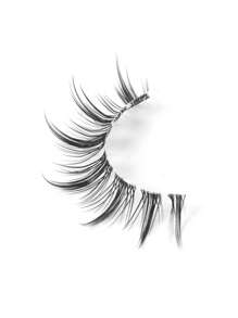 MAGEFY 7/11/14 Pairs Natural Criss-Cross Full Strip Lashes, Transparent Lash Band, Suitable For Daily Wear, Cartoon Style, Travel Essential - Black - View 8