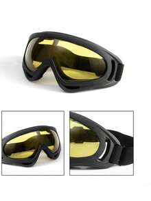 1副摩托車眼鏡 - 黃色 - 查看 4