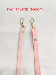 1入組多功能卡槽手機殼斜挎/單肩包零錢包相容 Iphone 15 Pro Max，全覆蓋手機殼相容於三星/小米 - 粉色 - 查看 3