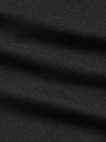 Manfinity LEGND Hombres Top tank con estampado de dibujos animados - Negro - Ver 5