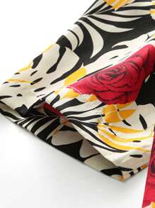 男士印花前排扣襯衫 - 彩色 - 查看 3