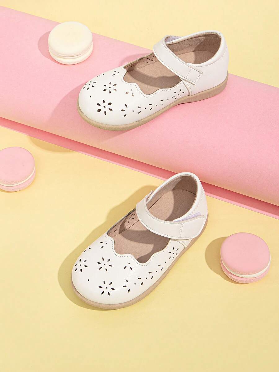 Baby Hollow Out Căn hộ thoáng khí thoải mái cho ngoài trời - trắng - Xem 1