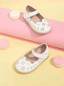 Baby Hollow Out Căn hộ thoáng khí thoải mái cho ngoài trời - trắng - Xem 2