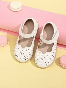 Baby Hollow Out Căn hộ thoáng khí thoải mái cho ngoài trời - trắng - Xem 3