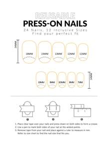 24 chiếc Móng tay giả Colorblock hình bầu dục ngắn & 1 tấm băng dính & 1 dũa móng tay - Nhiều màu - Xem 3