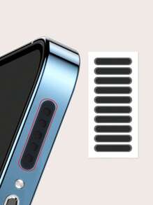 Mobile Phone Speaker Dust Net Universal Mobile Phone 10 Packs Gift For Birthday/Easter/President's Day/Boy/Girlfriends Dust Plug - Black - View 2