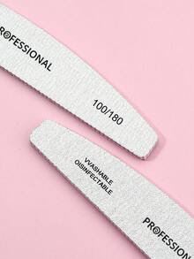 10 chiếc dũa móng tay có thể giặt được 100/180 Grit - Xám - Xem 9