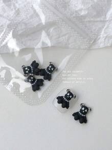 5 件 3D 熊图案美甲装饰 DIY 指甲饰品 美甲宝石 美甲用品 指甲 - 彩色 - 查看 3