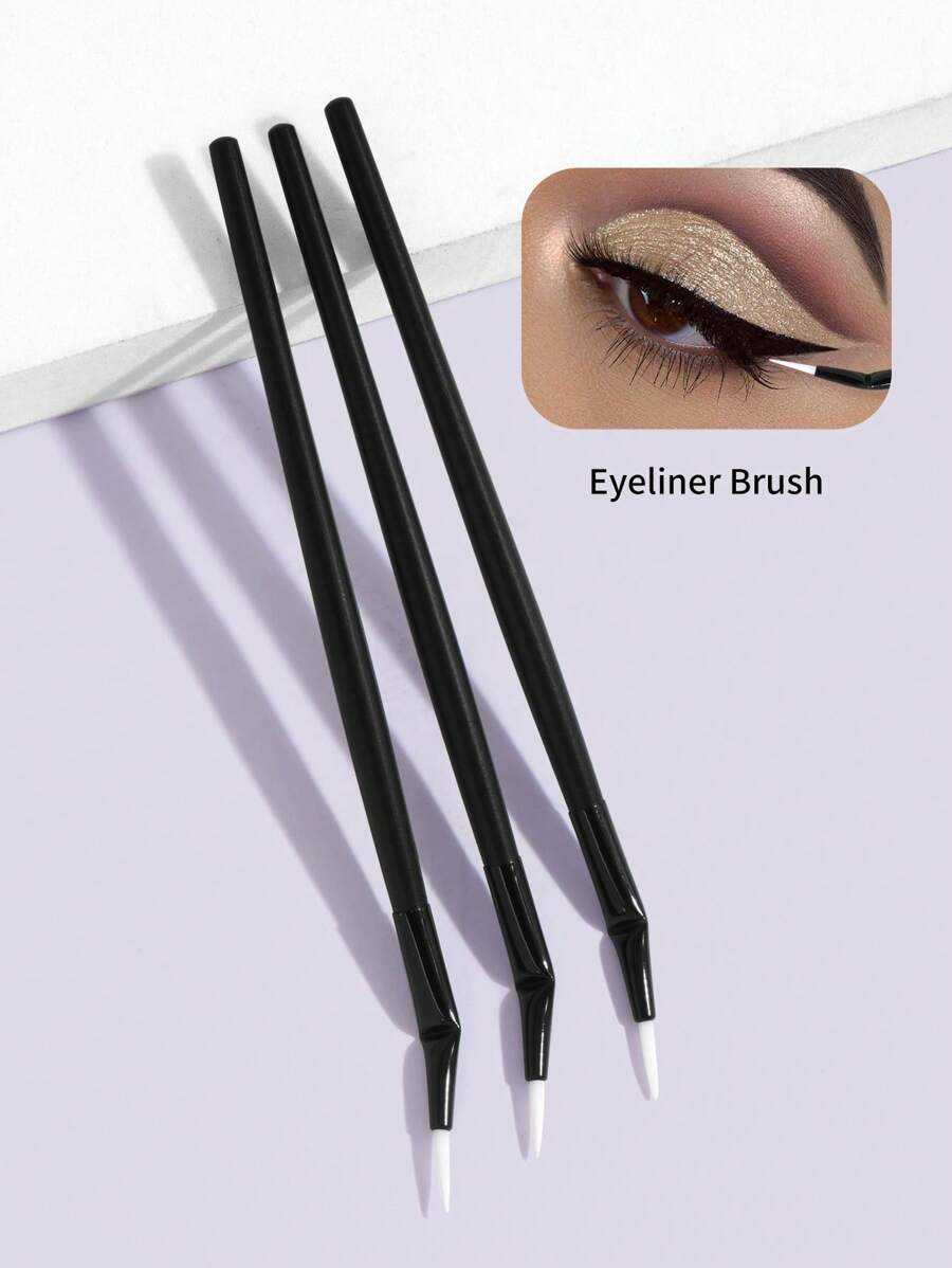 3 cọ kẻ mắt - màu đen - Xem 1