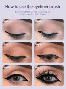 3 cọ kẻ mắt - màu đen - Xem 4