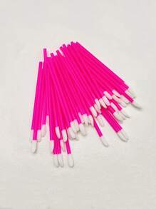 500 chiếc cọ môi dùng một lần - Màu Hồng Tươi - Xem 4