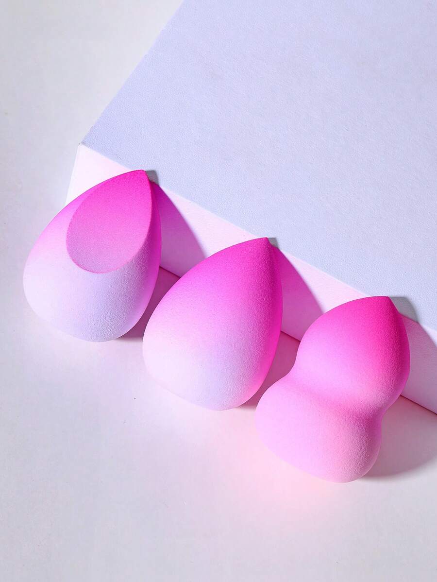 3 miếng mút trang điểm ombre - Hồng - Xem 1