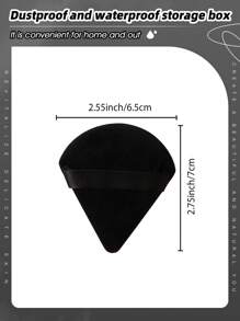 4pcs Makeup Puff & 6ps Makeup Sponge - Multicolor - View 5