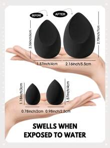 7pcs Makeup Sponge Set - Multicolor - View 2