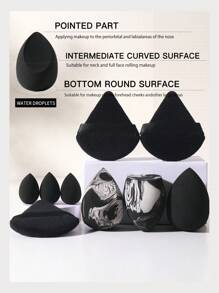 7pcs Makeup Sponge Set - Multicolor - View 5