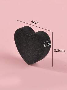 20 cái Bộ dũa móng thiết kế hình trái tim 180/240 Grit - màu đen - Xem 5