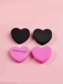 20 cái Bộ dũa móng thiết kế hình trái tim 180/240 Grit - màu đen - Xem 8