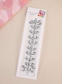 Party Joy 1入組彩色水鑽頭巾貼紙適用於拉丁舞派對 - 彩色 - 查看 3