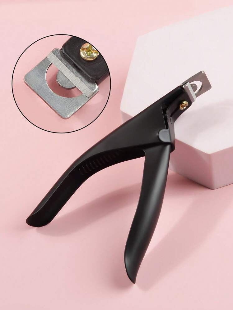 1 pieza punta de uñas Cortador Clíper - Negro - Añade 2