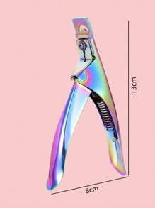 1 pieza Cortador de puntas de uñas - Multicolor - Ver 4