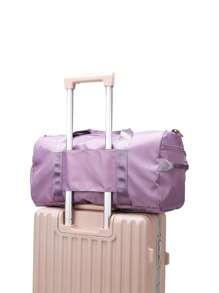 極簡旅行包雙把手濕乾分離