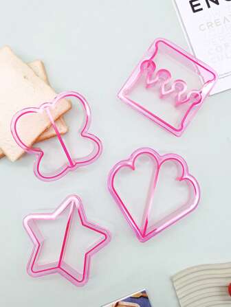 1pc Star Or Butterfly Shaped Sandwich Cutter