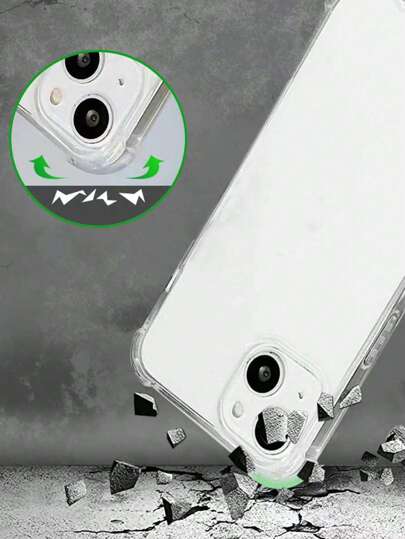 Ốp lưng điện thoại trong suốt Ốp lưng điện thoại chống sốc trong suốt của Apple tương thích với iPhone 11, iPhone 13, iPhone 14 Pro Max Chống nước, Chống rơi, Chống trầy xước