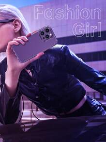 Habyby Ốp lưng PC cứng chống sốc thời trang chống rơi cho bé trai và bé gái Tương thích với iPhone 11/IPhone 13/IPhone 14/IPhone 15/IPhone 12 - Màu tím hoa cà - Xem 8