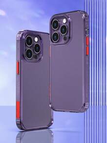 Habyby Ốp lưng PC cứng chống sốc thời trang chống rơi cho bé trai và bé gái Tương thích với iPhone 11/IPhone 13/IPhone 14/IPhone 15/IPhone 12 - Màu tím hoa cà - Xem 9