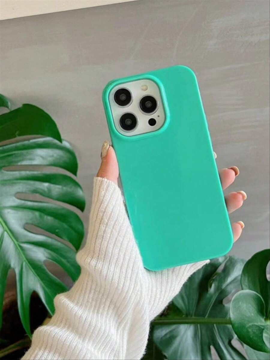 Solid Phone Case - Green - View 1