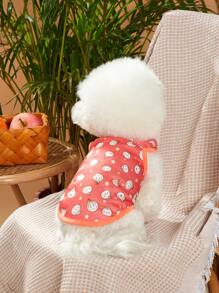 ColorTickle 1入組卡通圖案寵物背心適用於狗狗和貓適合夏天 - 彩色 - 查看 3