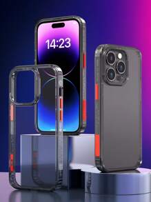 Habyby 硬質PC背板時尚防震防摔手機殼，適用於男女孩，相容IPhone 11/IPhone 13/IPhone 14/IPhone 15/IPhone 12 - 灰色 - 查看 5