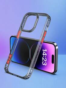 Habyby 硬質PC背板時尚防震防摔手機殼，適用於男女孩，相容IPhone 11/IPhone 13/IPhone 14/IPhone 15/IPhone 12 - 灰色 - 查看 7