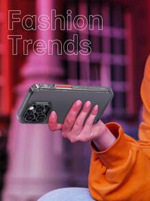 Habyby 硬質PC背板時尚防震防摔手機殼，適用於男女孩，相容IPhone 11/IPhone 13/IPhone 14/IPhone 15/IPhone 12 - 灰色 - 查看 8