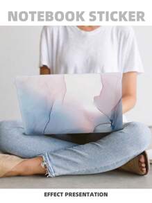 2 miếng dán bảo vệ máy tính xách tay bằng đá cẩm thạch - Nhiều màu - Xem 2