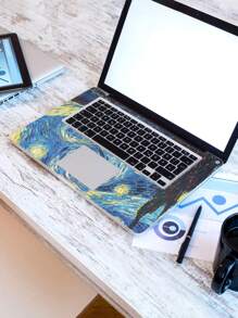 2pcs Oil Painting Print Laptop Protective Sticker - Multicolor - View 5